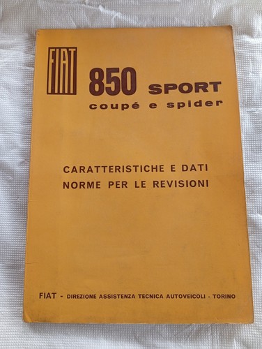 Fiat 850 sport coupe spider - fiat, coupe'