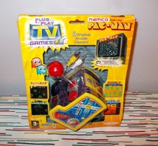 Jakks TV Plug N Play Console Namco Pac Man Boxed / Unused