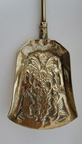 Brass shovel 70cm long unused - shovel,