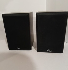 Gale Mini Monitor. Quality Bookshelf Speakers  & wall mounts.  Black Ash Finish.