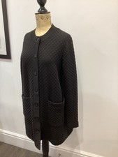 Cos black long cardigan