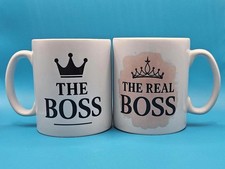 The Boss & The Real Boss Mug
