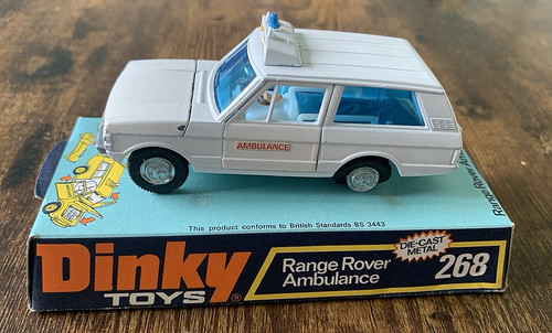 Vintage dinky range rover - vintage,