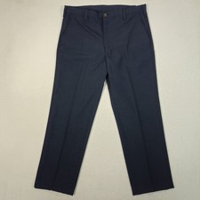 Workrite FR Pants Men's Size 37x29 Navy Blue Nomex HRC1 Firefighter Durable