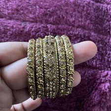 Small Girls Gold Bangle Set