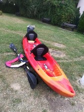 Gemini Scooter Twin Kayak Sit On Two Seater With Paddles