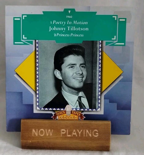 Johnny tillotson poetry in - -,
