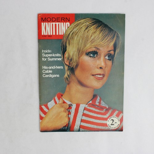 Vintage modern knitting - modern,