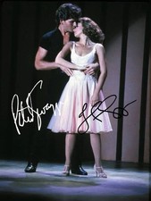 Patrick Swayze And Jennifer Grey Signed Autograph 6X4 PHOTO Pre Print Film