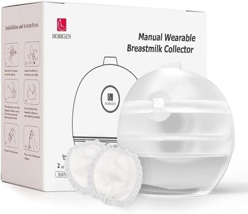 Wearable manual breast pump - breast,