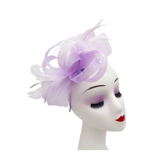 Small fascinator headband - headband, clip