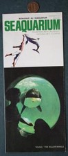 1960s Era Virginia Key Florida Rickenbacker Causeway Seaquarium Brochure SCARCE-
