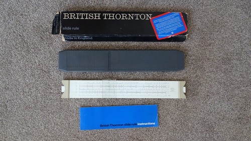 British thornton slide - slide, rule