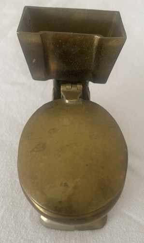 Vintage brass ornament - brass, ashtray