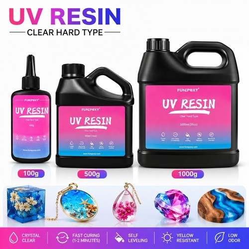 Resin 100 300 - uv, 100/300/500/1000g