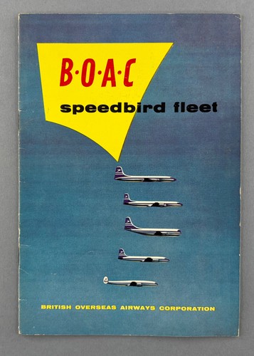 Boac speedbird fleet airline - boac,