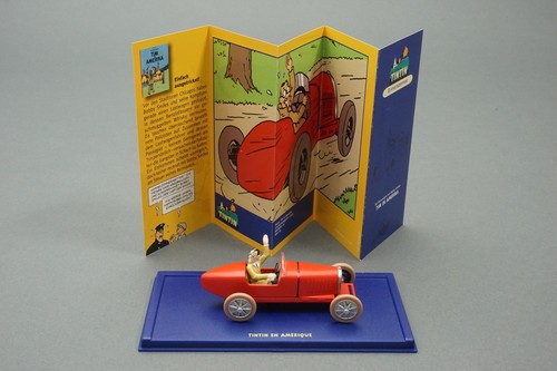 Tintin car atlas - in, 54