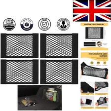 4-Piece Elastic Car Storage