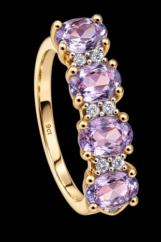 9ct gold alexandrite and - 9ct,