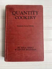 Quantity Cookery L Richards N