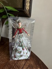 Gisela Graham Christmas Fairy “ The Christmas Tree Topper 20 Cm Tall