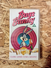 1990 VHS Tape Looney Tunes