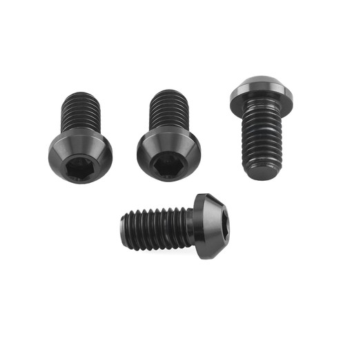 Titanium disc bolts black - disc,