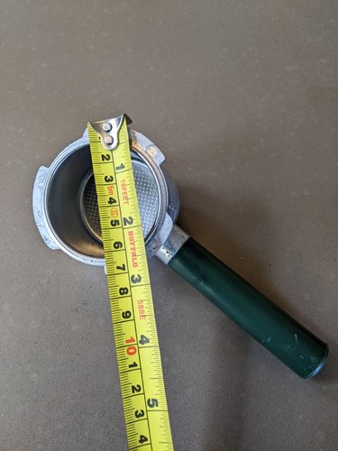 Ultra deep portafilter filter - deep,