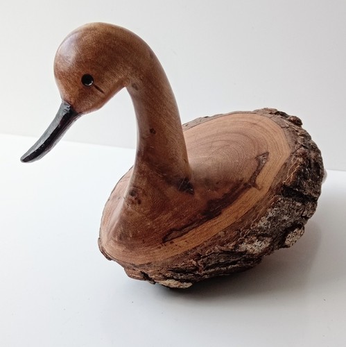 Hand made solid wood duck - 🔥hand,