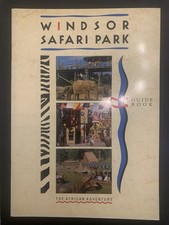Windsor Safari Park 1991 Guide & Map – Rare (pre Legoland Windsor)
