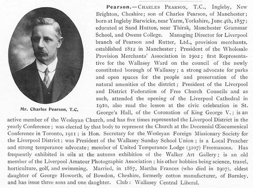 Charles pearson ingleby - pearson, of