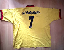 Football Liverpool FC McManaman 7 Away Football Shirt 1997-99 (50/52) Reebok