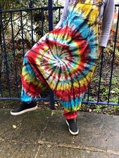 Rainbow Tie Dye Drop Crotch