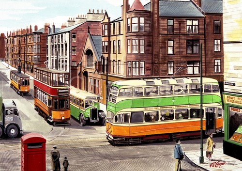 Glasgow govan hill tram - glasgow,