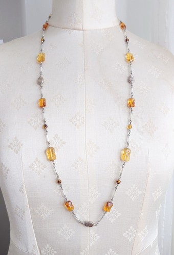 And amber glass nugget - and,