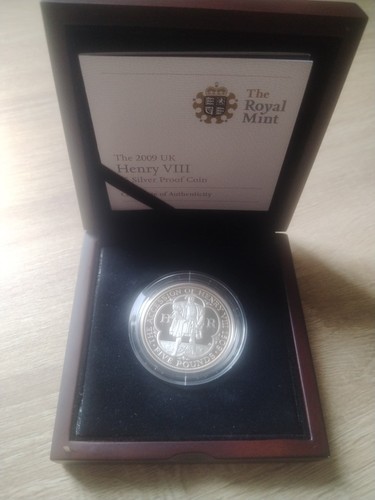 2009 henry viii 5 - henry, £5