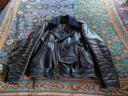 Vintage vanson leather jacket - vanson,