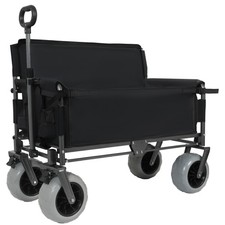 3-in-1 Folding Wagon w/ Bench