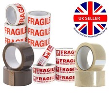 Parcel Tape Brown Fragile