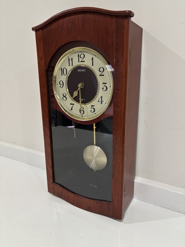 Seiko dark wooden westminster - seiko,