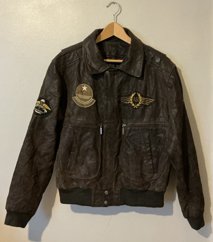 River skin leather jacket - skin,
