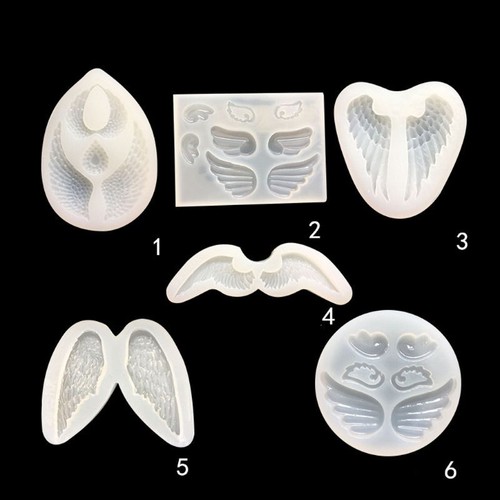 Angel evil wings pendant - evil, resin