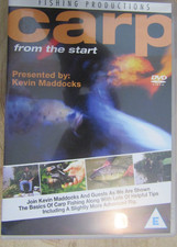 Carp from the Start (DVD 2003) Presented by Kevin Maddocks (Sealed)