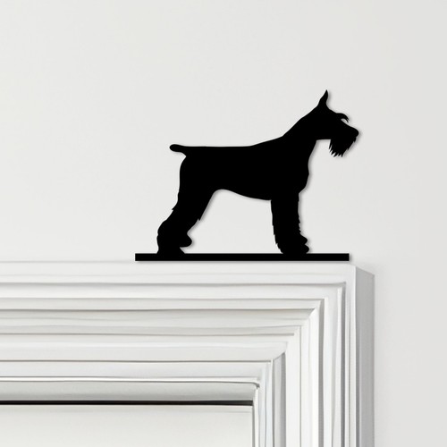 Door topper giant - door, schnauzer