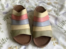 Adesso Multicolour Sandals Leather Uppers Women Size 8UK 42 Excellent 