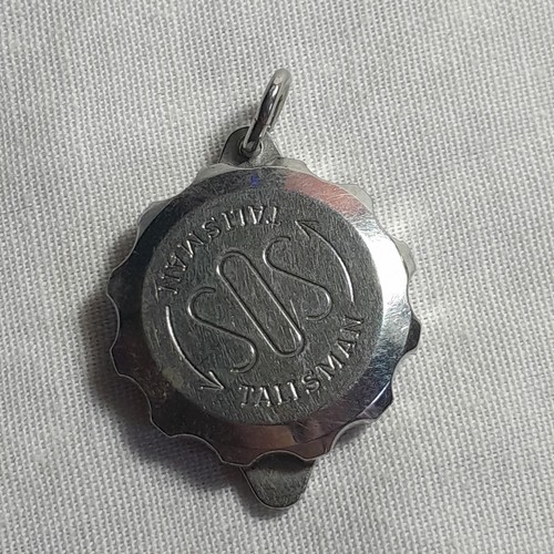 Silver tone sos - silver,