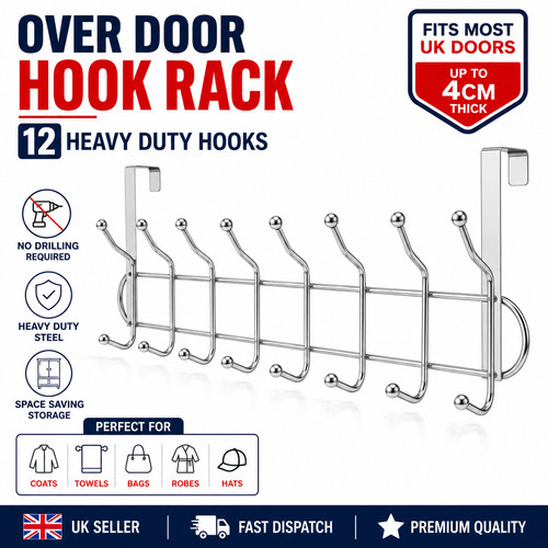 Over door hook - hook, rack