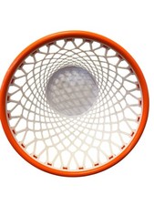 Spalding Wastepaper Basketball Association Hoop & Net Basket Garbage Trash Can