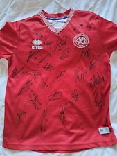QUEENS PARK RANGERS AWAY SHIRT SIGNED BY 24 - "PROOF"