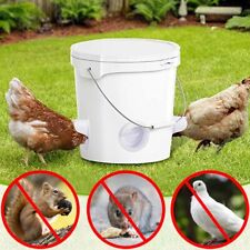 DIY Chicken Feeder Rain Proof